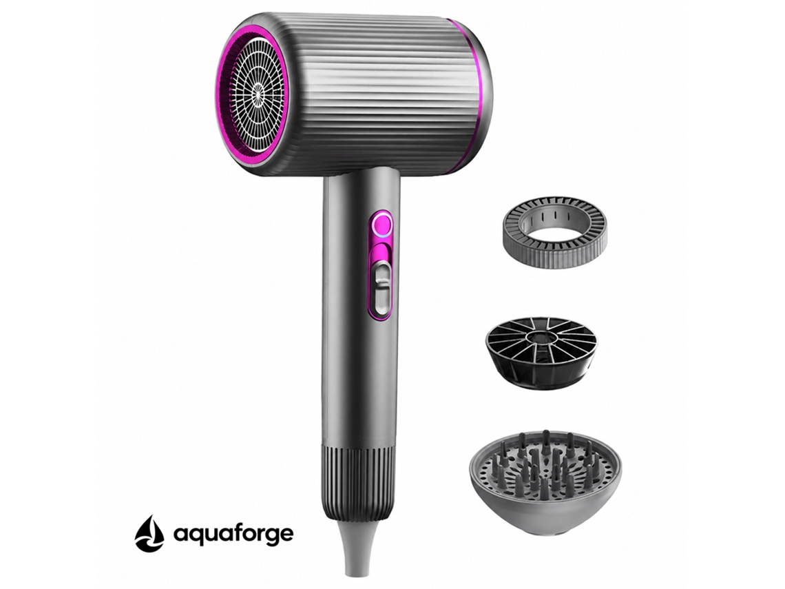 Secador De Cabelo Profissional 2400w Com Difusor Com Concentrador