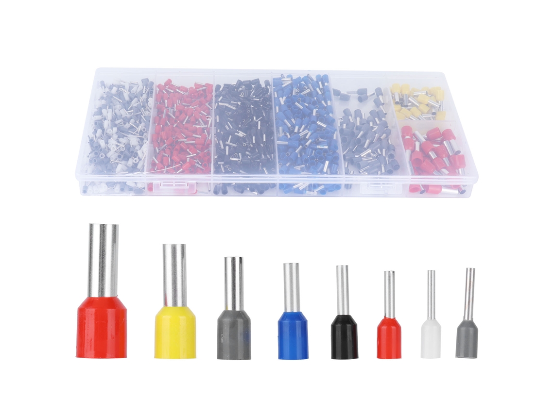 Conjunto De Conectores Elétricos Laxiscreed Com Isolamento E Funções De Crimpagem Para Ligações Seguras