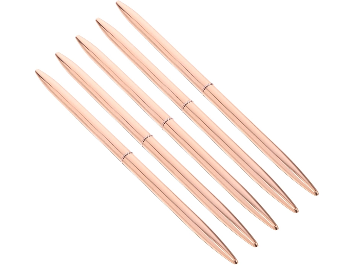 Canetas Esferográficas Ergonômicas De Metal Lurrose, Materiais