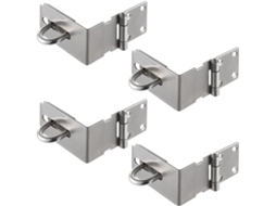 Corrente de segurança para pessoas com cadeados, conjunto de 4 peças, cadeados para