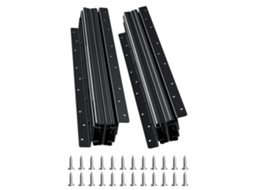 Conjunto De Corrediças Inferiores Para Gavetas 40cm Com Capacidade De 117kg Tekmaquinas