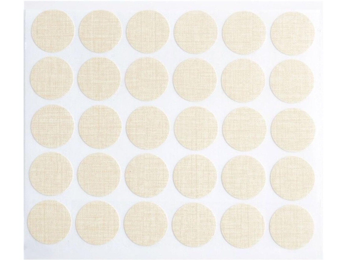 Conjunto De 30 Protetores Adesivos Para Parafusos, Feitos De Pvc Resistente, Ideais Para Armários, Mesas E Móveis