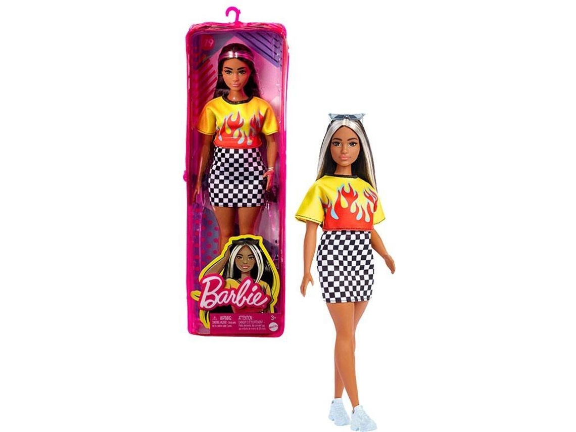 Saia Xadrez para Barbie  Como Fazer Roupa de Boneca 