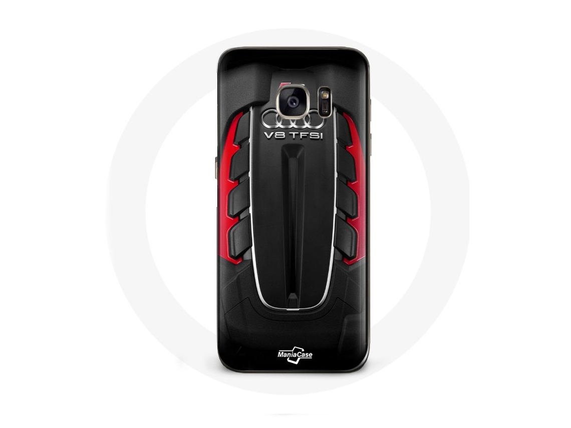 Capa para Samsung Galaxy S6 Audi RS logotipo vermelho