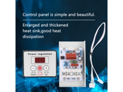 Laxiscreed Regulador De Tensão Digital 10000w Scr Para Controlo De Velocidade E Dimming