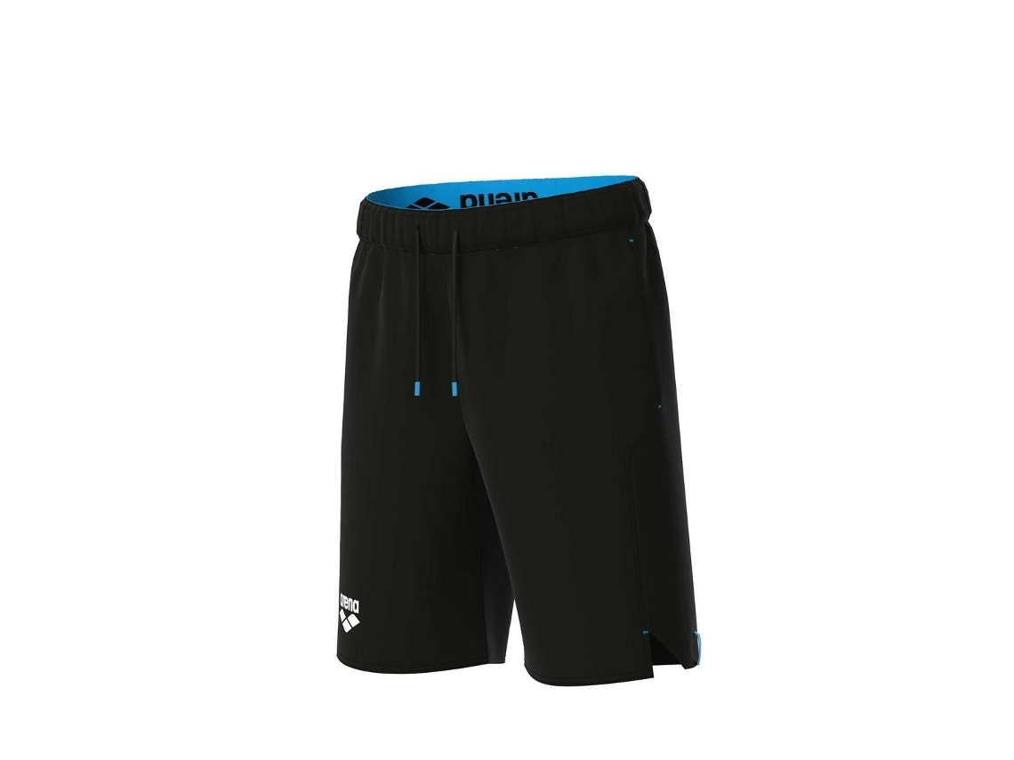 Calções de Banho de Criança para Natação ARENA Team Panel Preto (6/7 anos)