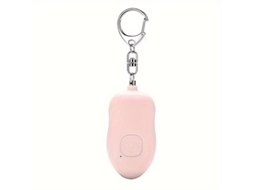 Alarme Pessoal Usb Sem Fios de 130 Db - Alarme com Luz Led para Chaveiro , Carregamento Usb, Durável STELASPLEN (adequado para Mulheres e Idosos)