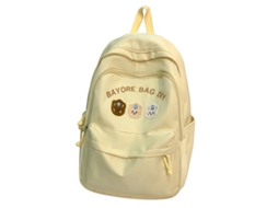 Laxiscreed Mochila Escolar Leve E Resistente Para Crianças E Jovens Com Design De Letras