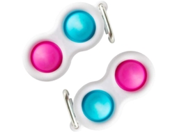 Brinquedo de Covinha Simples Mini Brinquedo de Inquietação Portátil Brinquedos de Alívio Sensorial para Crianças e Adultos 2 Peças JEDBESETZT