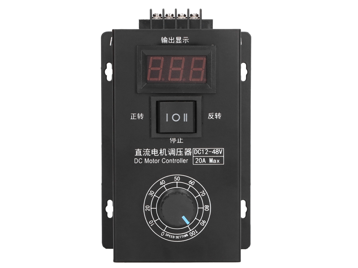 Controlador De Motor Dc Laxiscreed Com Ajuste De Velocidade Pwm Contínuo E Comando Avançado De Avanço E Reversão