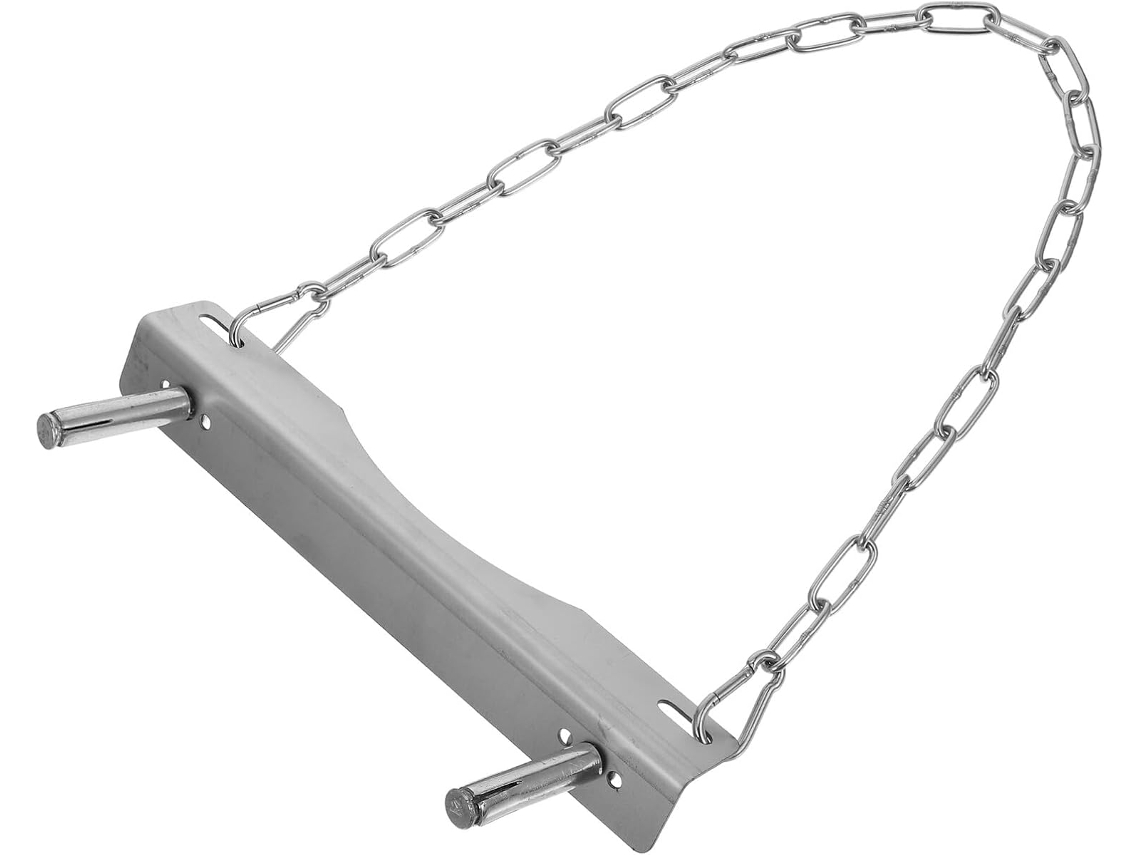 Suporte Para Cilindro De Oxigênio Com Corrente Metálica, Fixação Firme E Fácil Instalação, Compatível Com Cilindros De