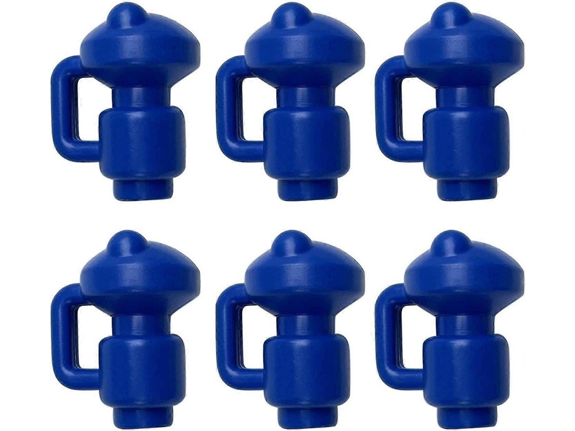Rebe tapa Protectora para Trampolín 6 Piezas Tapa de Poste 28 Mm Resistente Y Impermeable