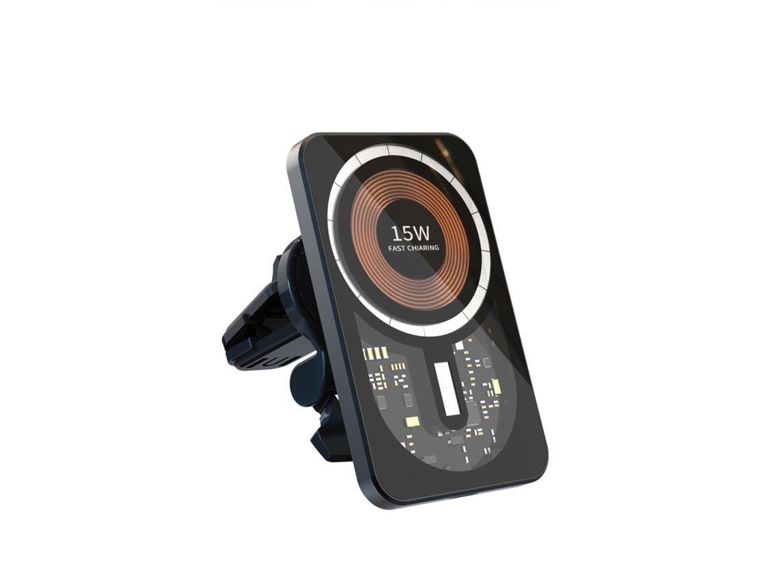 Suporte Carregador Ydcy Czwxc-221103-14Fm Magsafeqi/Iphone 15W Preto