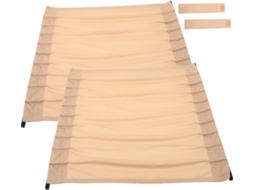 2 Cortinas Blackout para Portas de Carro, Protetores Solares para Portas de Carro