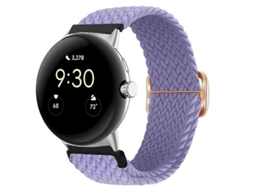 Pulseira De Nylon Trançado Com Fivela Para Relógio Google Pixel