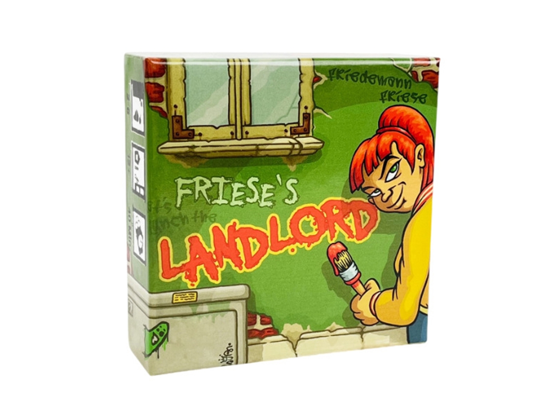 Landlord Frith (versões Em Inglês E Chinês) É Um Jogo De Tabuleiro Ideal Para Encontros Com Amigos.