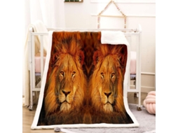 Manta Estampa Animal em Microfibra 150x180cm para Adultos