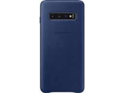 Capa SAMSUNG Galaxy S10 Leather Cover Azul
