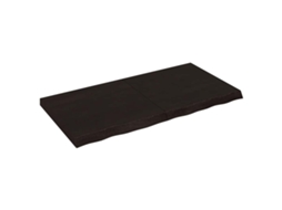 Wall Shelf, Wall Shelves Vidaxl Marrom Madeira (120 X 60 X 6 Cm)