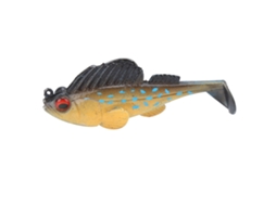 Isca De Peixe Soft Anti-enrosco 75mm 13g Preto Azul
