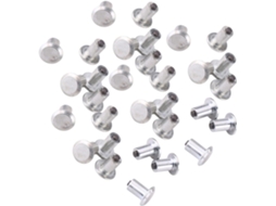 Parafusos De Aço + Tungstênio Para Pneus, 100 Unidades, 9 Mm