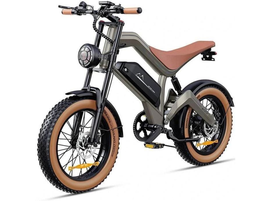 Scooter Elétrico (vae) - M20 - Motor 1500w - Bateria 48v 18.2ah - Pneus 20x4 Todo-o-terreno