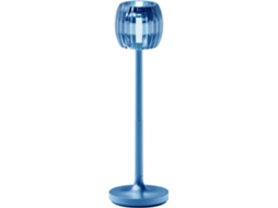 Candeeiro de Mesa STYLISTIC Bistro Lamp L Waves (Azul)
