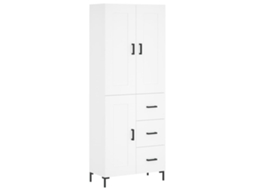 Guarda-roupa alto derivado de Madeira Branco MAISON EXCLUSIVE (69,5x34x180 cm)