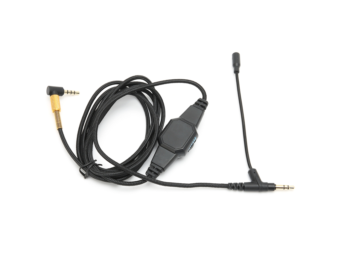 Cabo de Microfone Boom 3.5mm LAXISCREED com Controle de Volume