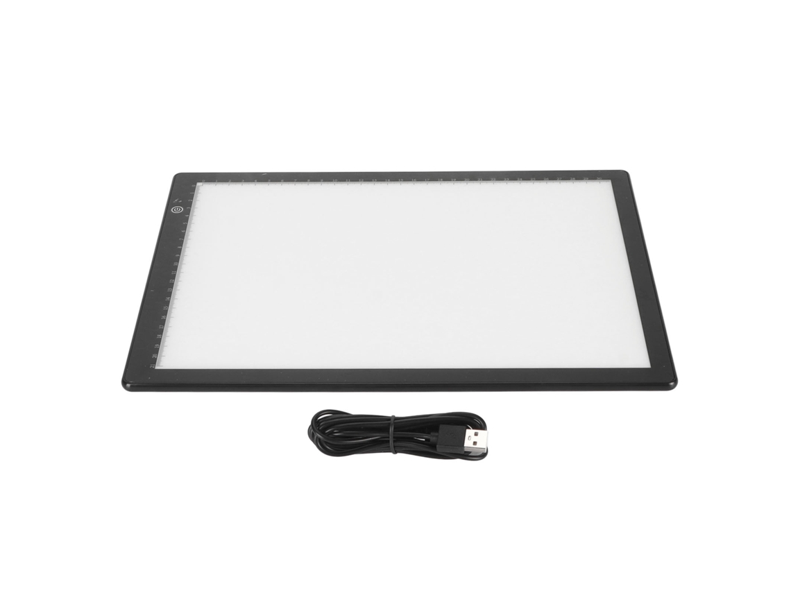 Visor e scanner de diapositivos ultrafino A4 com 3 modos de luz LED, USB e edição via app | S/MARCA