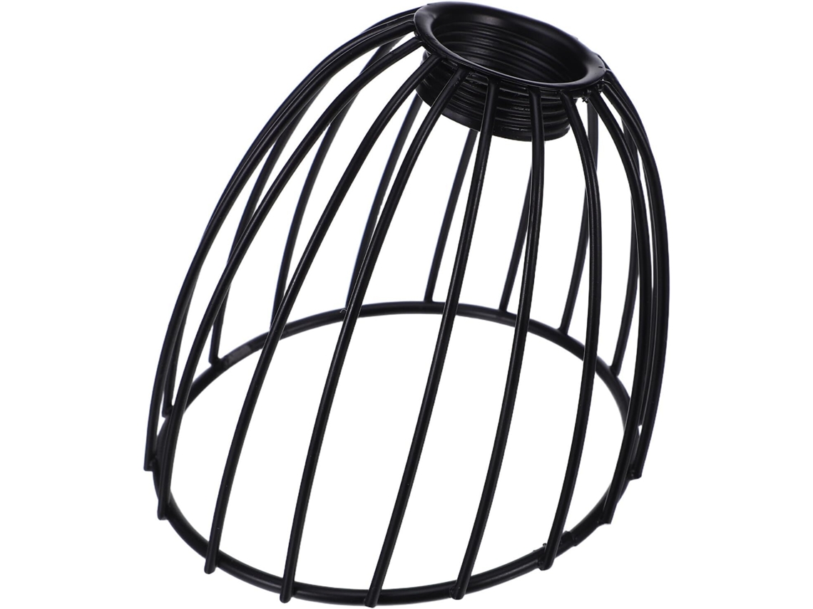 Mini Gaiola de Ferro para Luminária de Mesa e Pendente, Proteção Robusta, Design Industrial. SFUSHOS