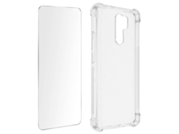 Capa Para Xiaomi Redmi 9 Textura Macia Transparente