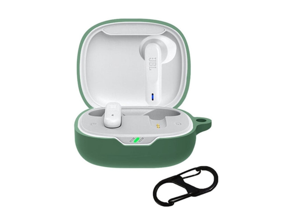 Capa De Silicone Jbl Wave Flex Com Fivela Verde Escuro Brilvibera