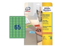Etiquetas AVERY L4792-20
