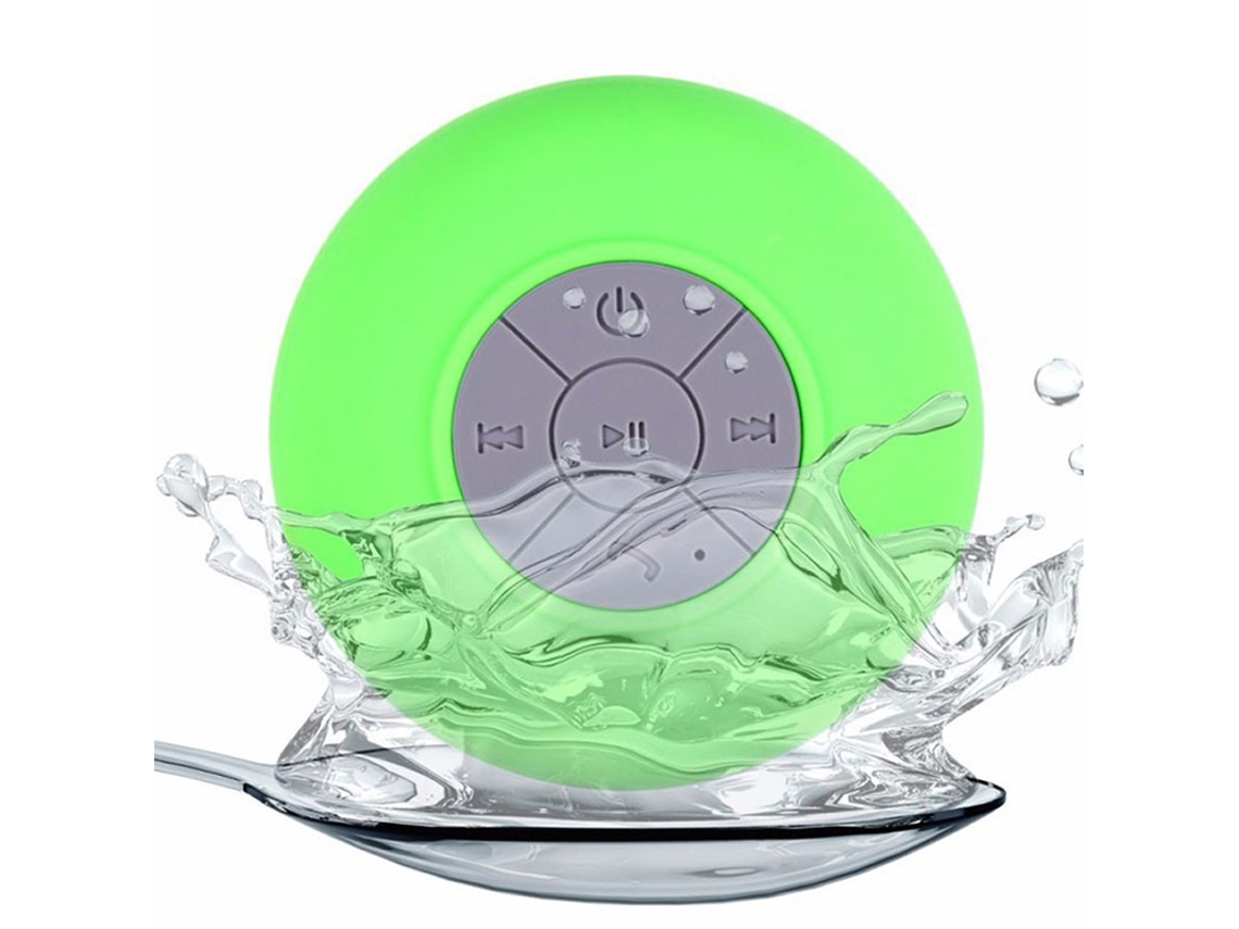 (verde) Mini Alto-falante Bluetooth À Prova D'água Para Banheiro