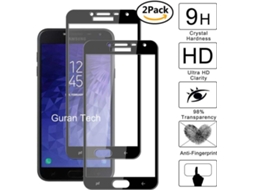 Película Vidro Temperado Samsung Galaxy J4 2018 HONGWE. Cobertura Completa Preto