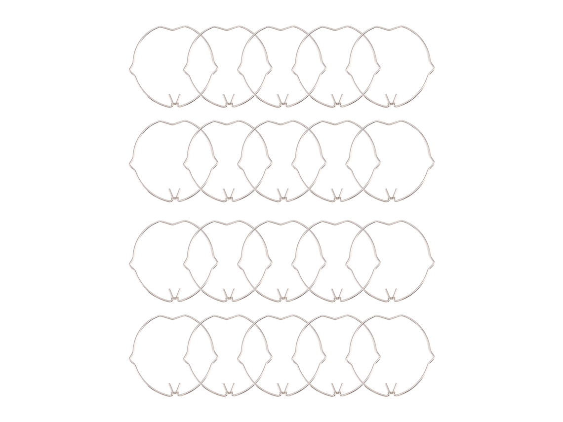 20pcs clips de mola para downlight MR16, aço manganês, instalação fácil | S/MARCA