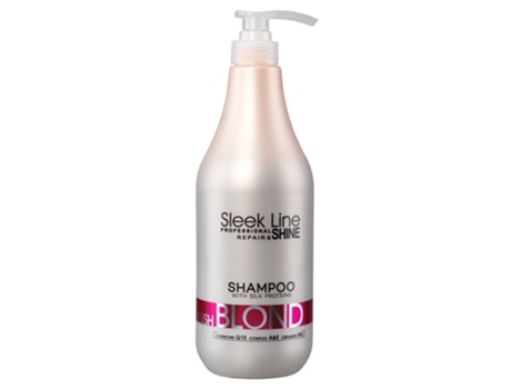 Shampoo Silk Infused Blonde Care, 1000 ml, Série Profissional Stapiz