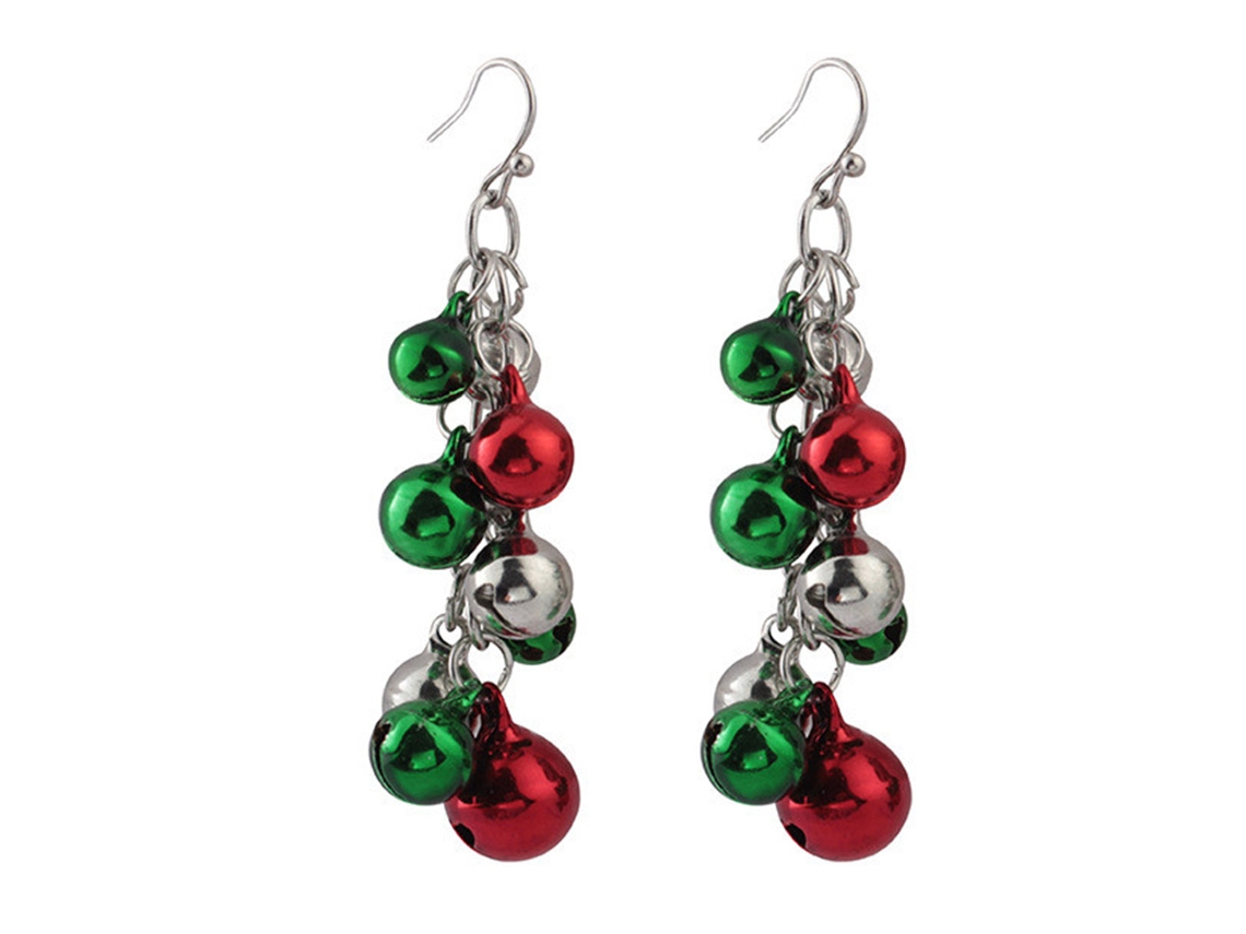 Pulseira De Prata Laxiscreed Com Pingente De Sino De Natal Para Mulheres