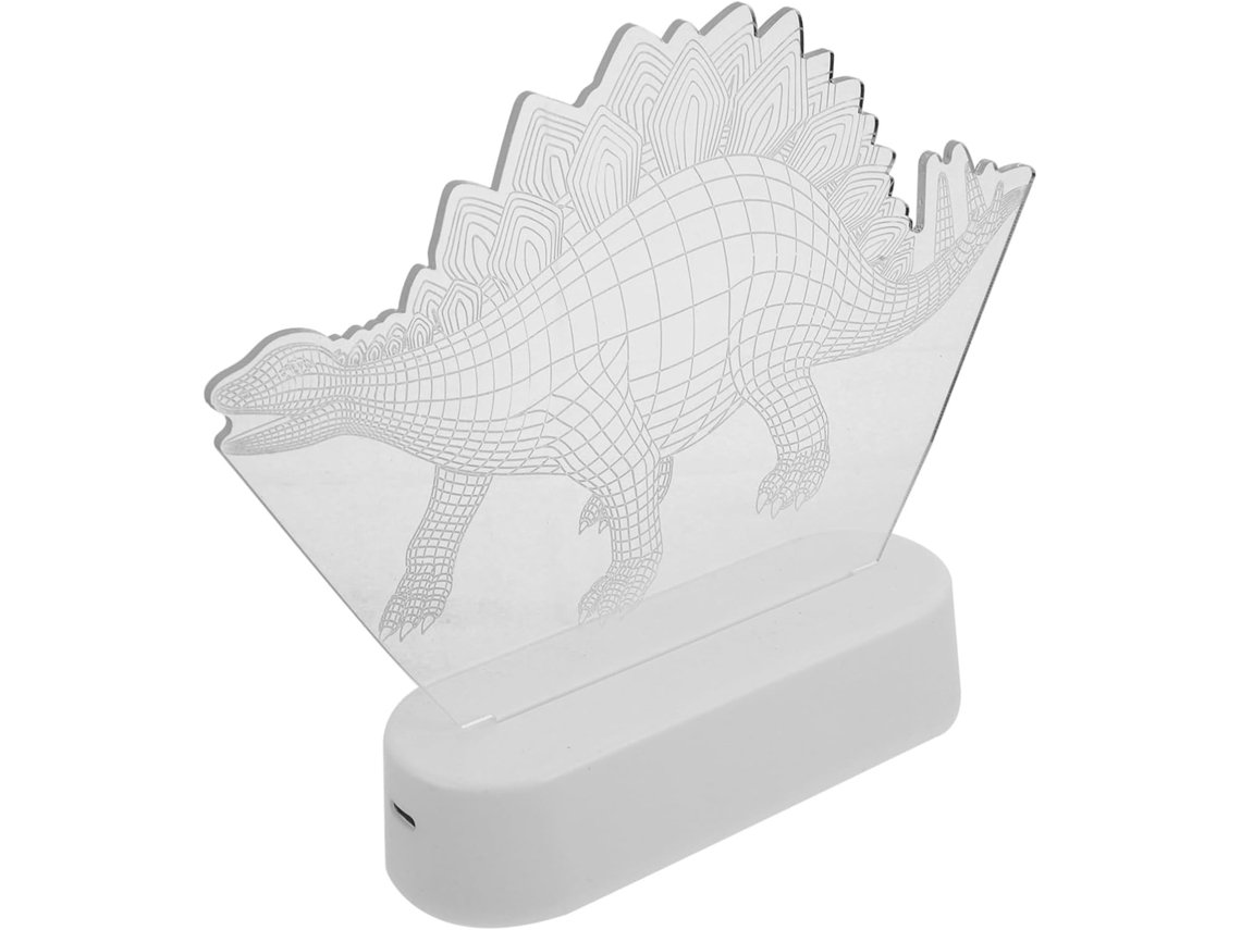 Abajur De Cabeceira Led Cabilock Dinossauro, Luz Noturna Animal Para