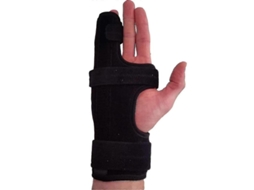 Splint para Dedos de Mão, Apoio Ulnar Gutter, Ajustável para Recuperação de Fraturas e Dores