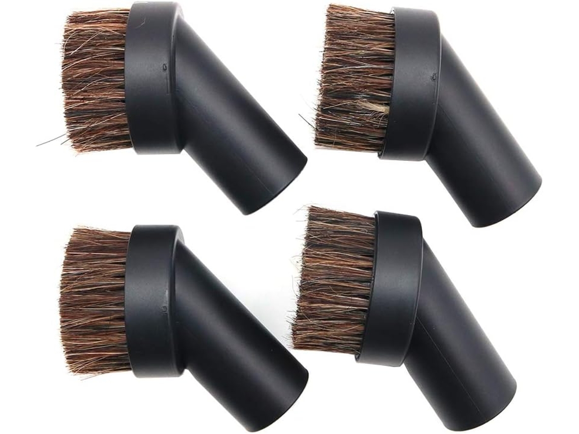 Pacote Com 4 Acessórios Para Aspirador De Pó Escova Macia De Crina De Cavalo Escova Para Pó Slowmoose