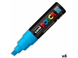 Rotulador POSCA Pc-8K Turquesa 6 Unidades