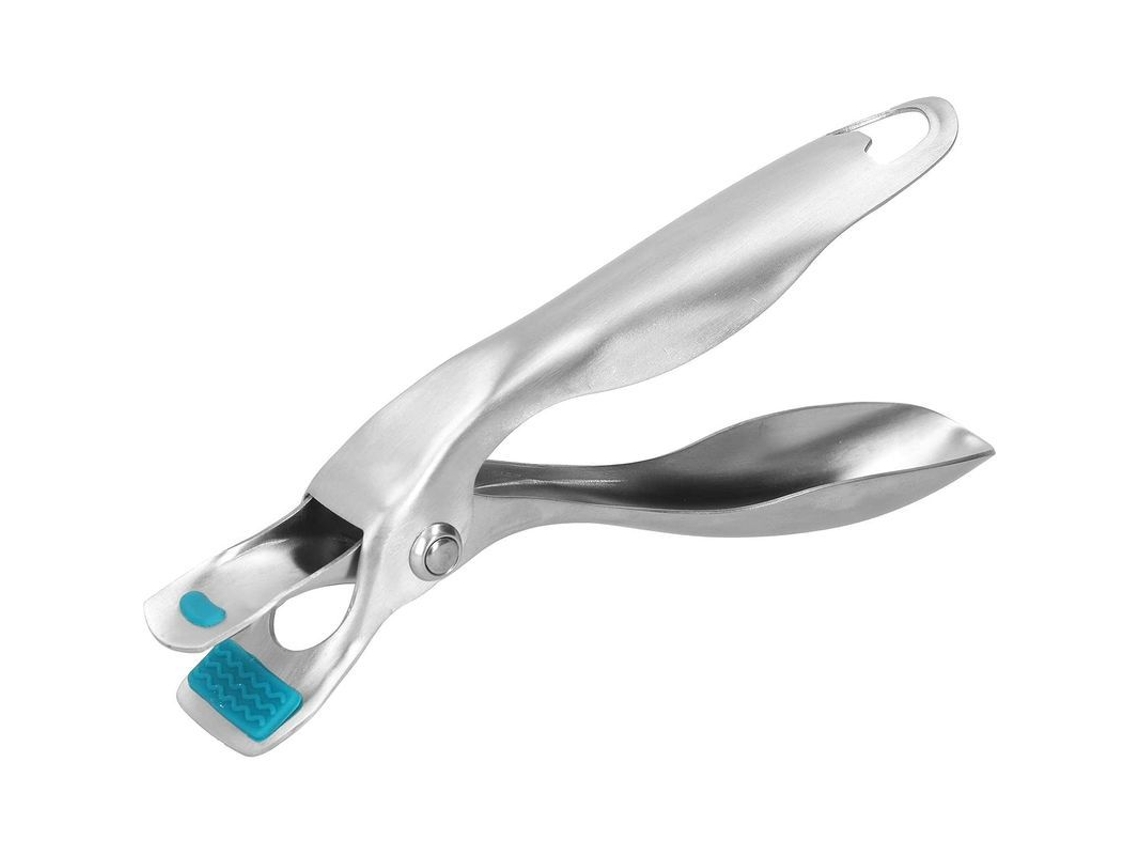 2026 pinza Antideslizante Antiquemaduras para Pratos, Utensílio de Cozinha com Cabo Largo e Furo de Penduramento, 2 Peças