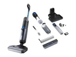 Aspirador Vertical FLAMA 1691FL Aqualine Clean e Go (Autonomia: 28 min - 550 ml - Preto e Azul)