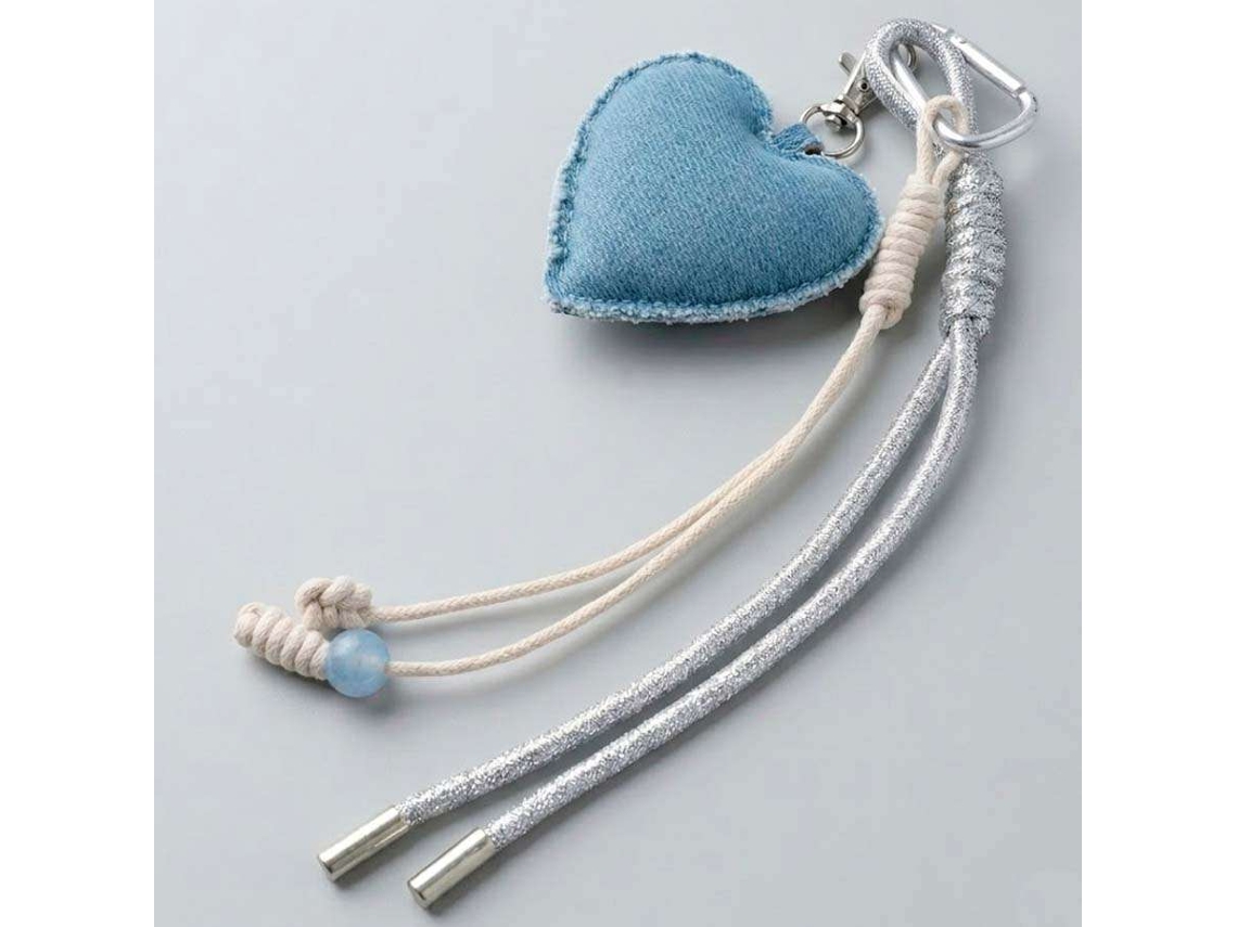 Charm Corazón Denim para Telemóvel LA CASA DE LAS CARCASAS