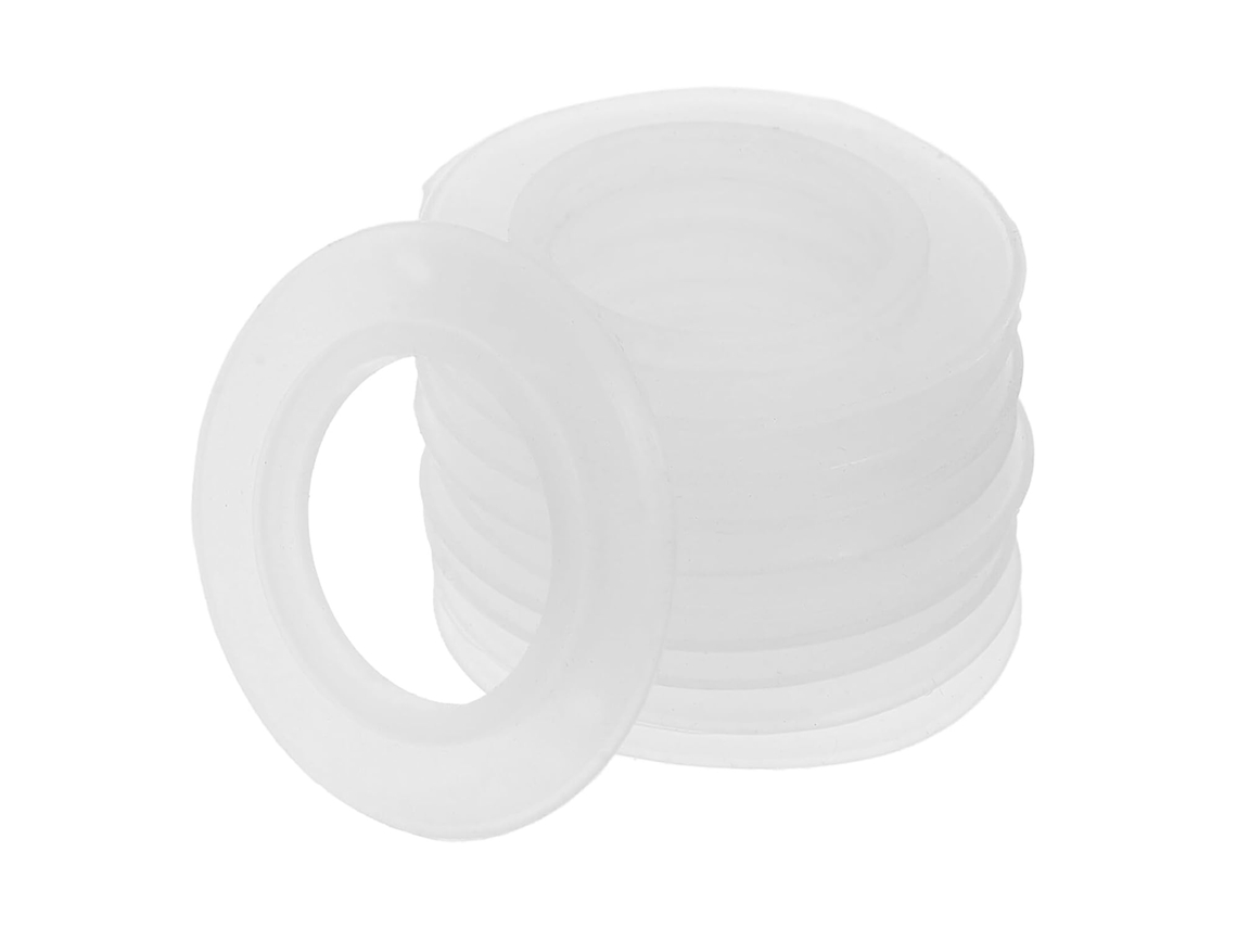 10 Anéis De Vedação Silicone Para Tampões Pias E Lavatórios, Vedação À Prova De Vazamentos, Resistentes À Deformação E