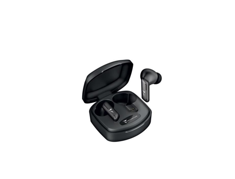 Fones de ouvido pretos - True Wireless Bluetooth 5.1 Techmade Earbuds K175