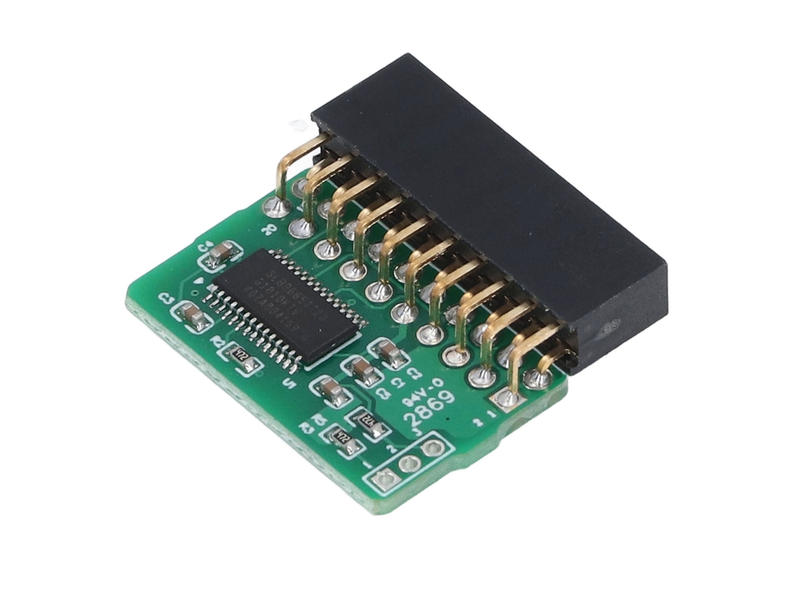Laxiscreed Módulo Tpm 2.0 De 20 Pinos Compatível Com Supermicro Aom-tpm-9665v