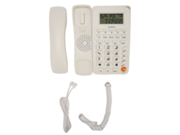 Telefone Fio LAXISCREED Confortável Branco Casa Escritório